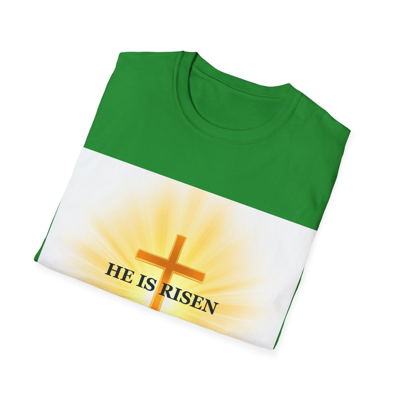 He Is Risen T-Shirt — Easter Christian Apparel | Tchesus - Image 12