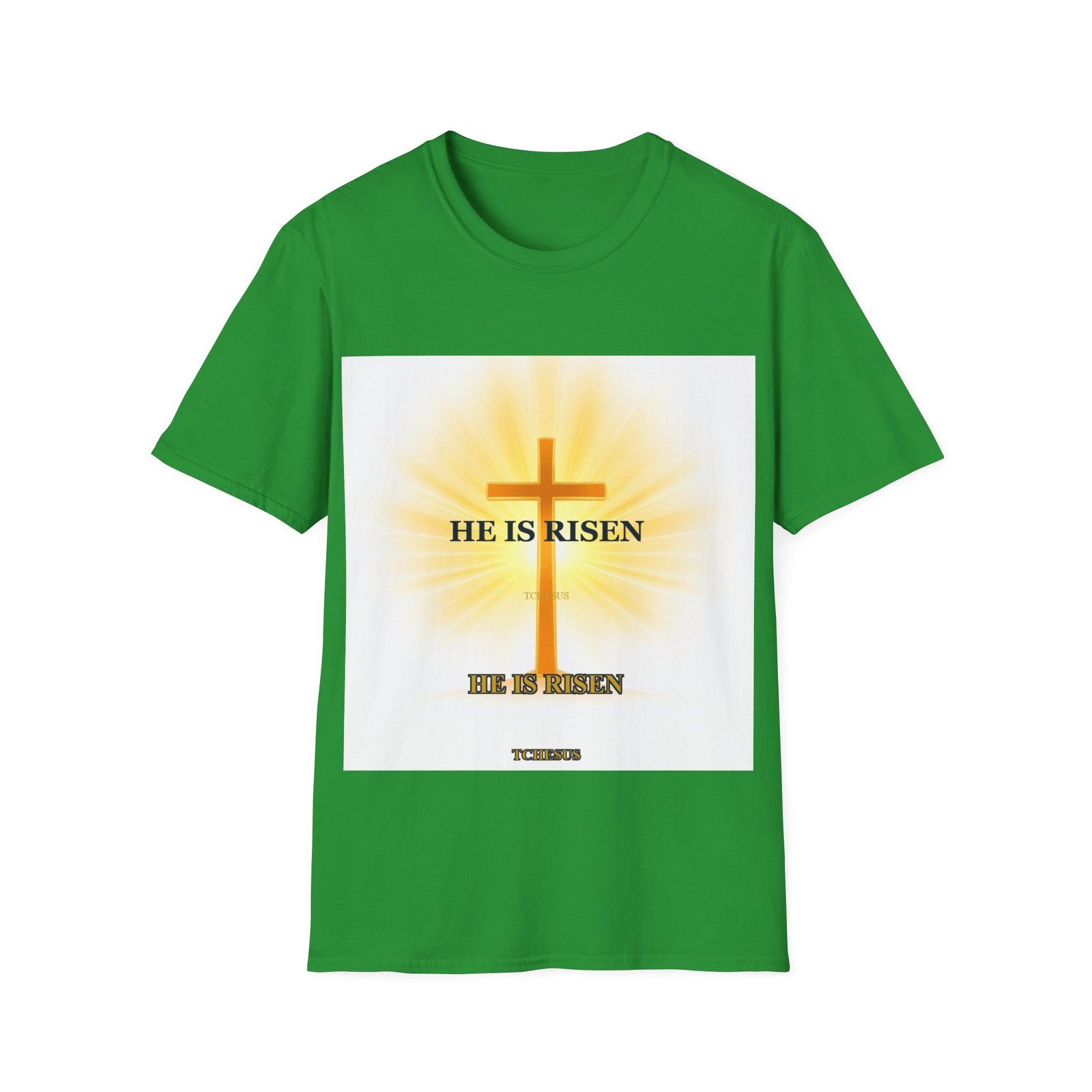 He Is Risen T-Shirt — Easter Christian Apparel | Tchesus - Image 9
