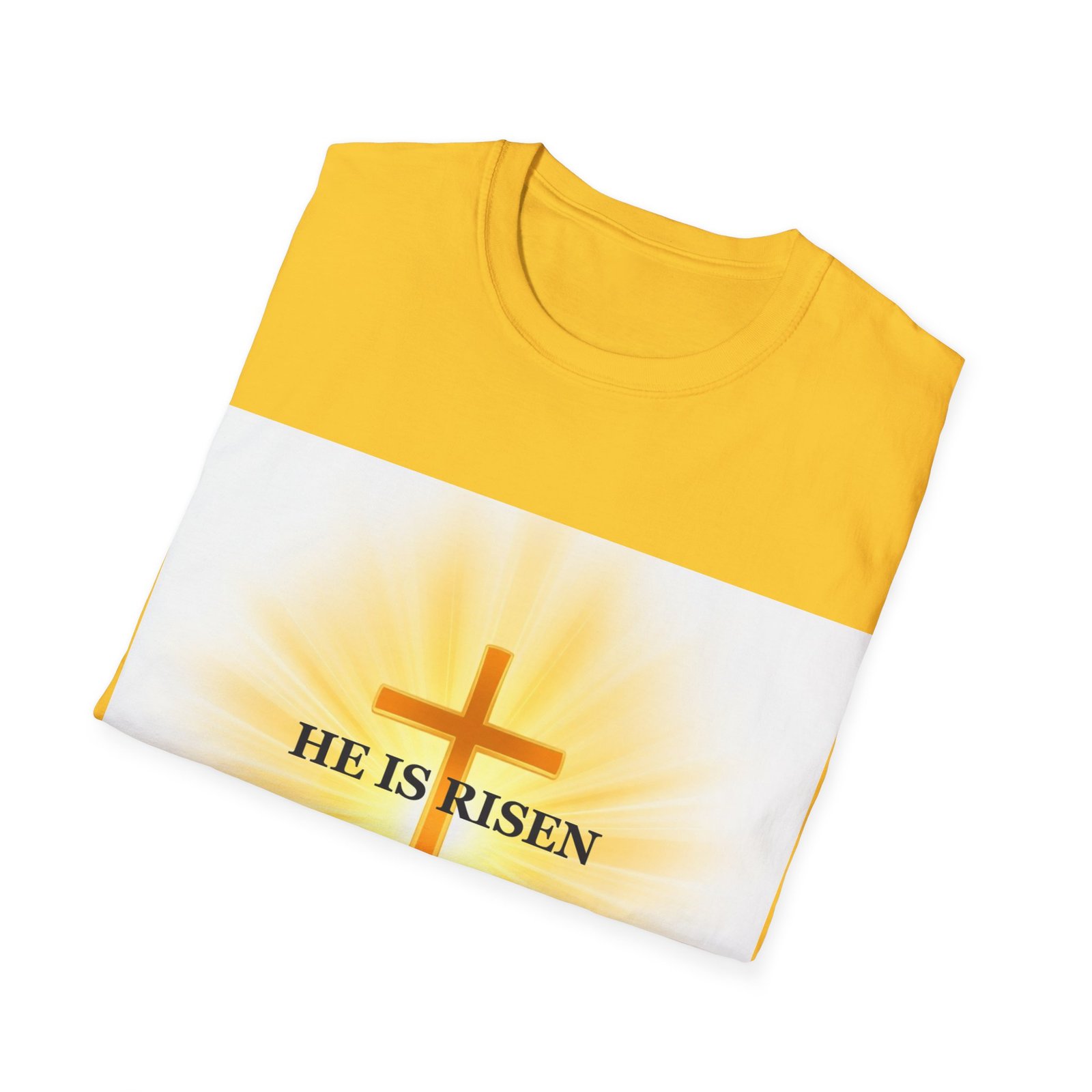 He Is Risen T-Shirt — Easter Christian Apparel | Tchesus - Image 8