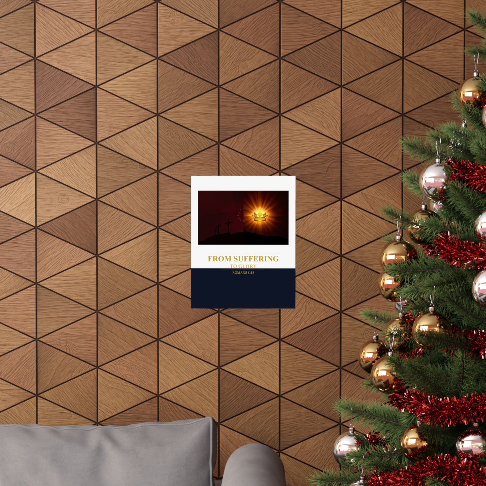 From Suffering to Glory — Easter Art Poster - Image 4